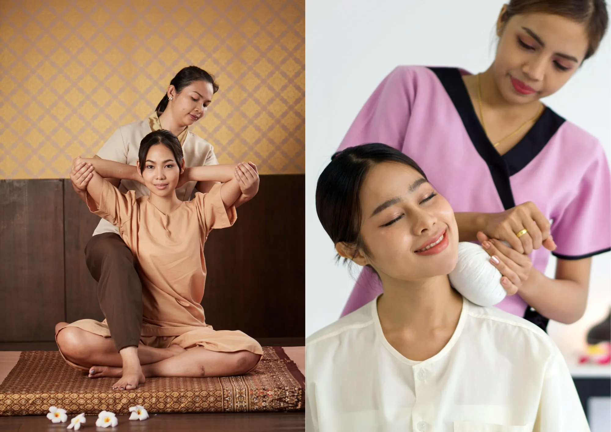 โปรโมชัน Set C (นวดไทย + ประคบ)